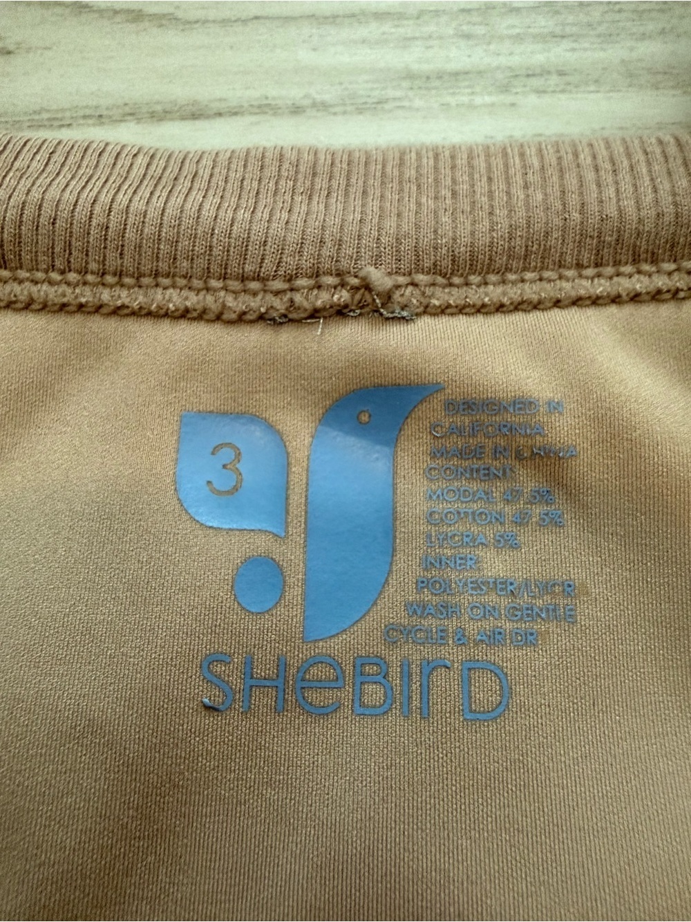 Shebird Fly Free Ribbed Bra Cami - Picture 3 of 5